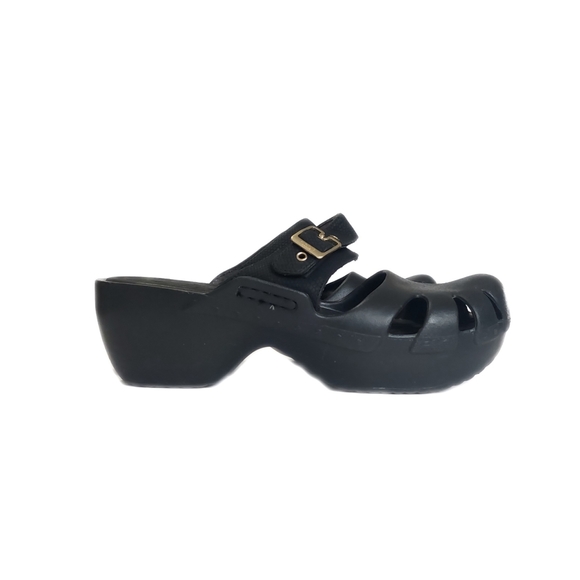 DR. SCHOLL'S Women's Black Dance On Strap Slip On Clogs Size 11M - Picture 3 of 10